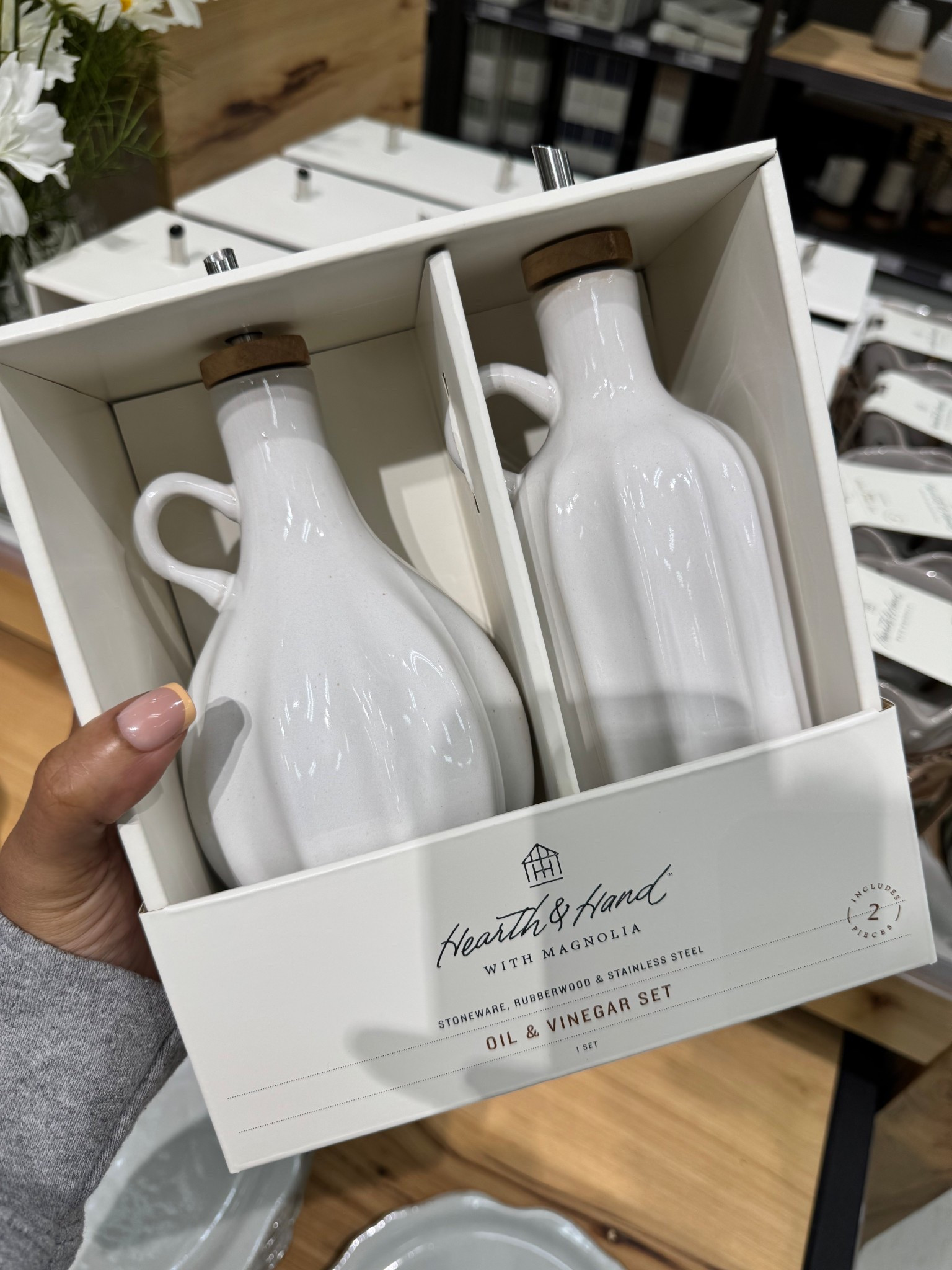 Oil and vinegar set. Not gonna lie this is really cute!!

#LTKHome