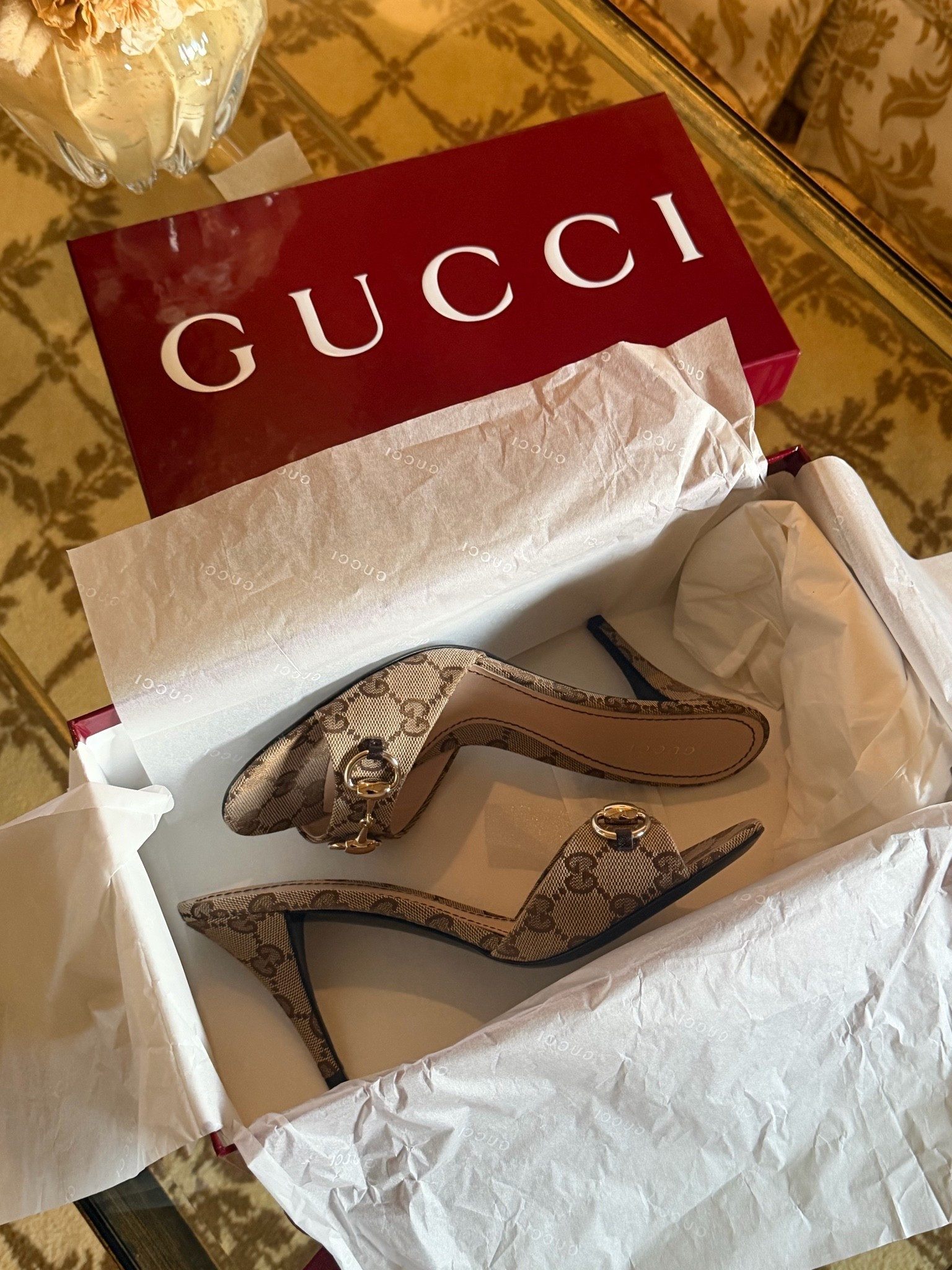 The cutest mules ever!!! Comes in blue denim and black too