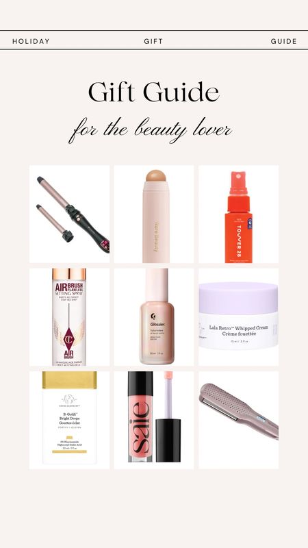 Gift Guide for the beauty lover 

#LTKGiftGuide #LTKbeauty #LTKfindsunder100
