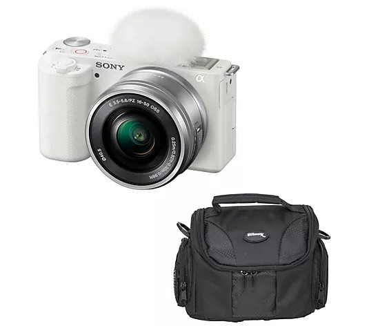 Sony ZV-E10 Mirrorless Camera w/ 16-50mm Lens Bundle - QVC.com | QVC