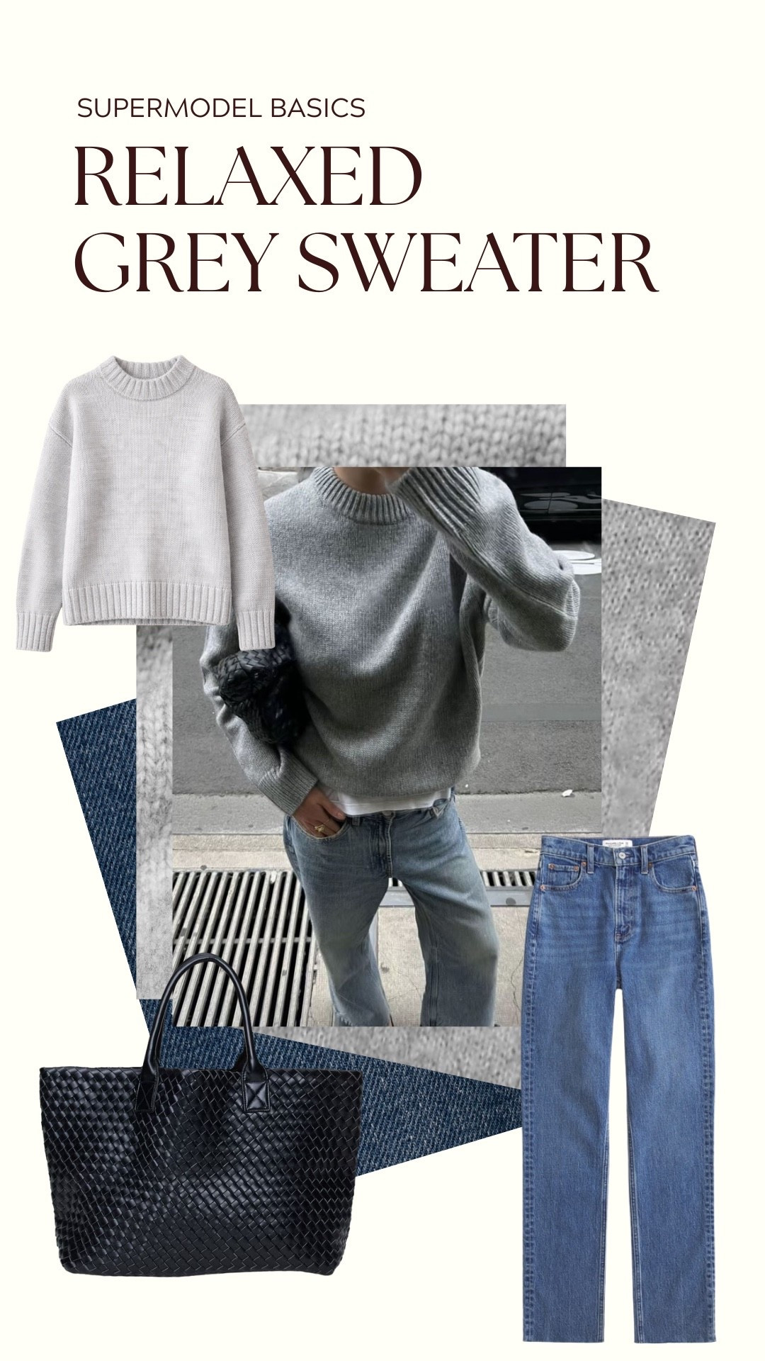 A relaxed fit sweater is all you need to achieve that supermodel look 

Wearing a size XS in this sweater 

#LTKOver40 #LTKootd #LTKSeasonal