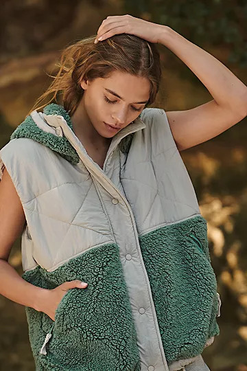 Adventure Awaits Fleece Vest | Free People (Global - UK&FR Excluded)
