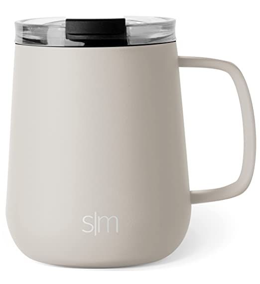 Amazon.com: Simple Modern Travel Coffee Mug with Lid and Handle | Reusable Insulated Stainless St... | Amazon (US)