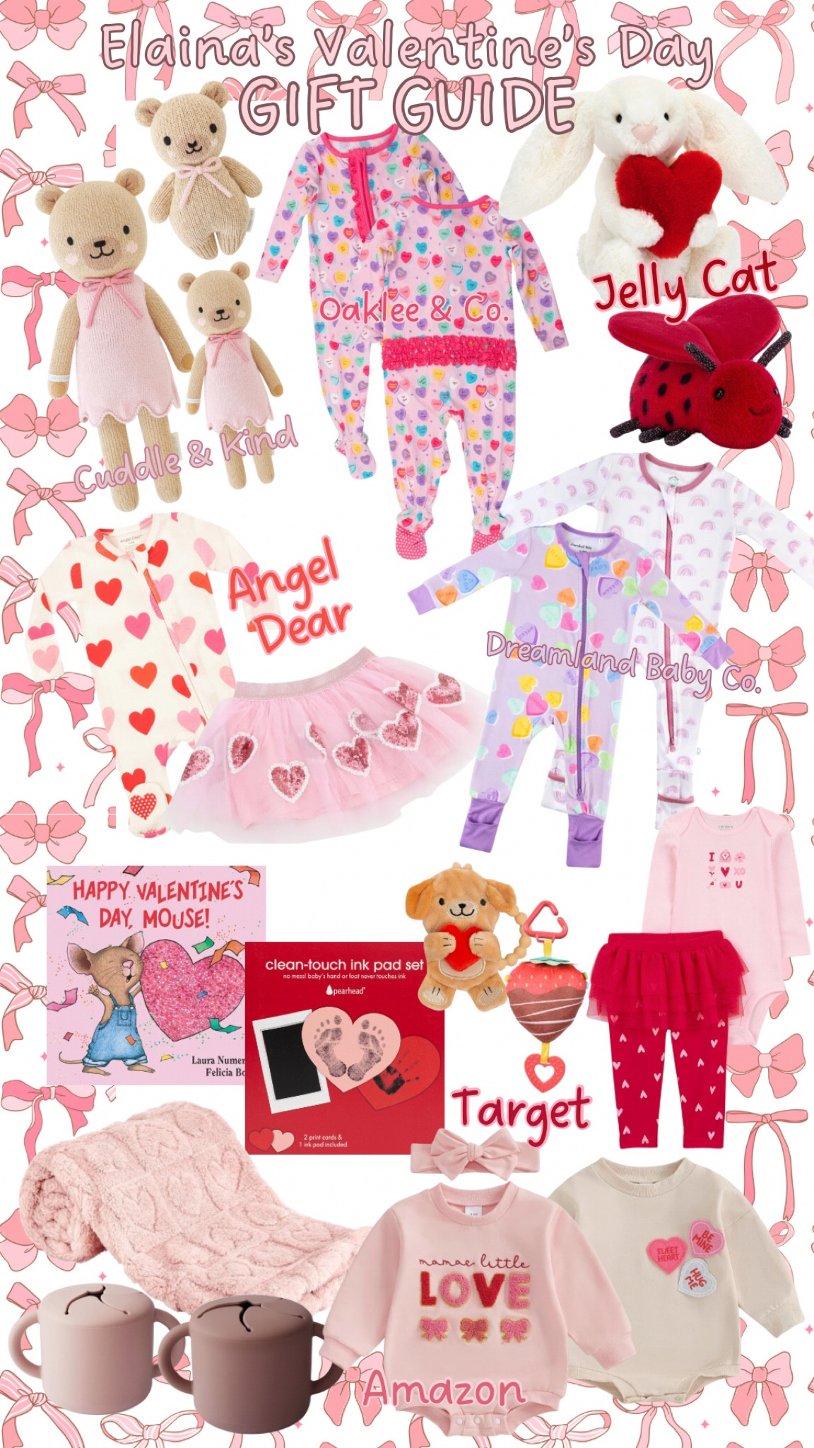 Elaina’s Valentines Gift Guide ❤️🎀💋💕 

I plan on making a little Valentines basket & I can’t wait to share how it turns out 😊

#LTKBaby #LTKSeasonal #LTKKids