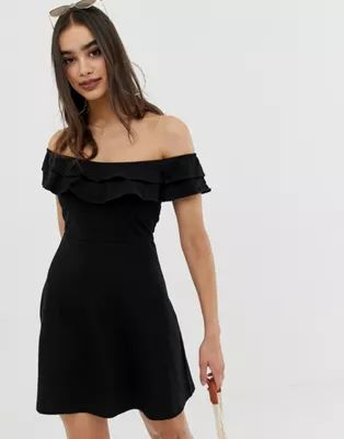 ASOS DESIGN double frill off shoulder sundress | ASOS US