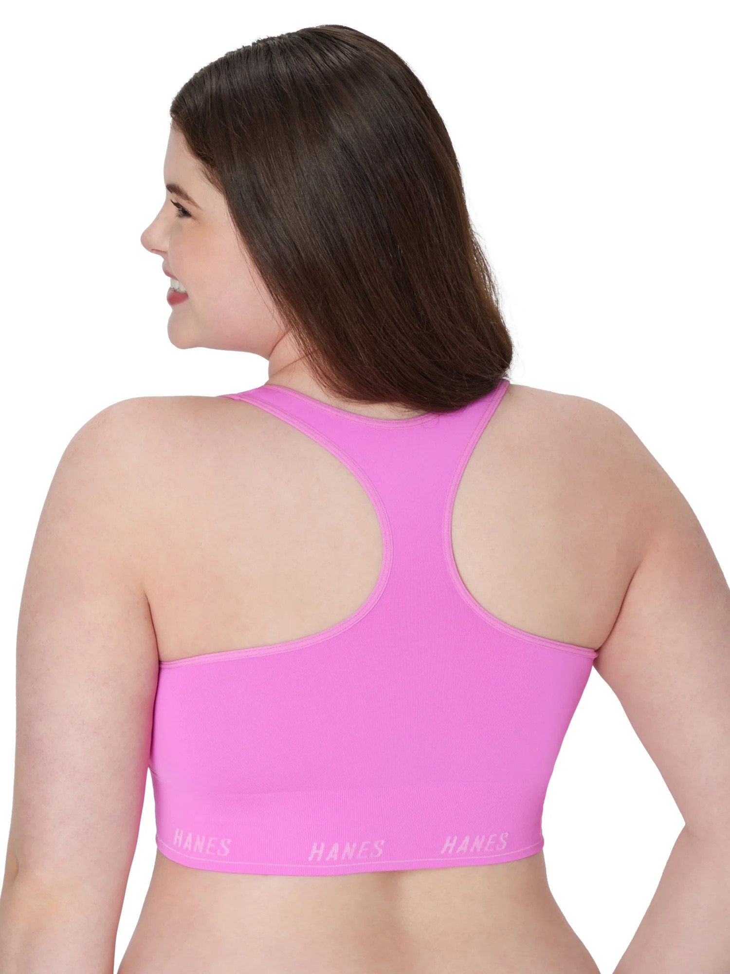 Hanes Moves Seamless Racerback Bralette | Walmart (US)