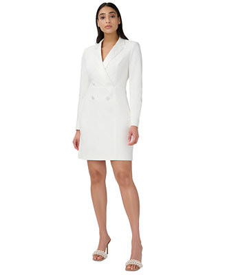 Adrianna Papell Women's Tuxedo Cocktail Sheath Dress - Macy's | Macy's