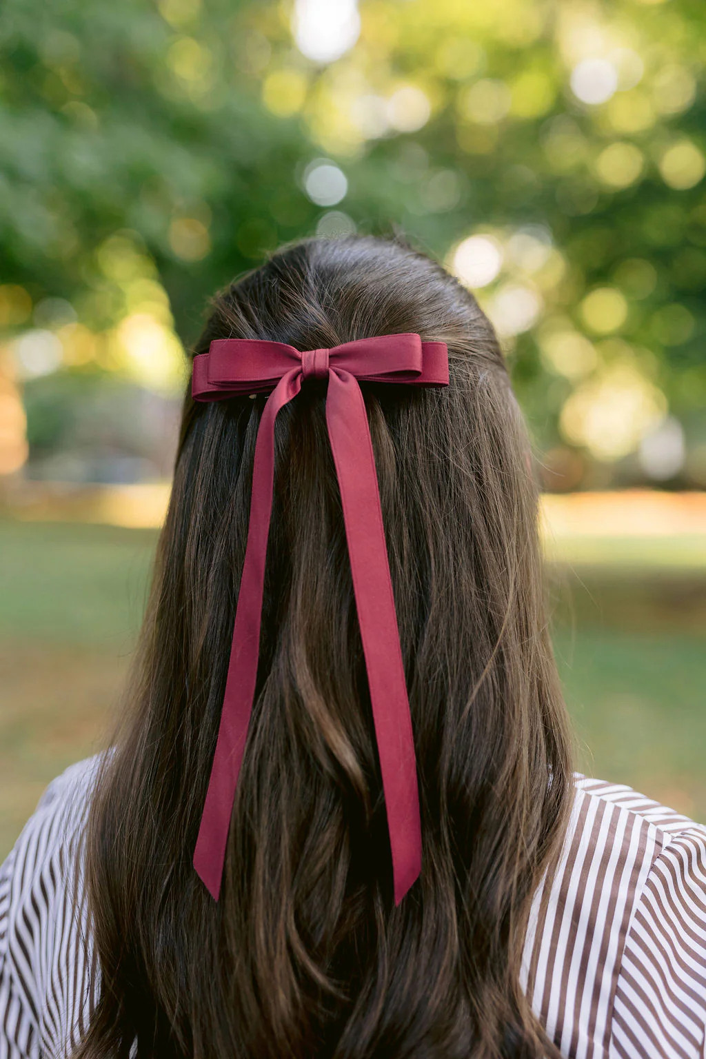 Micro Alice Matte Satin Bow | Grace & Grandeur Bow Company