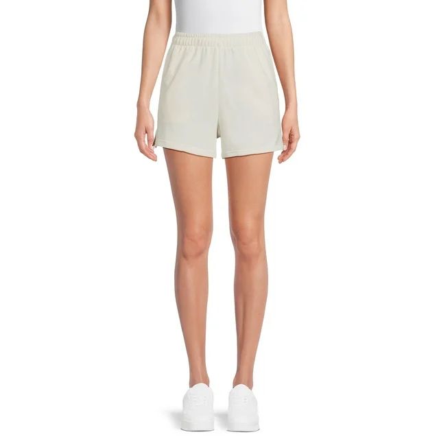 Avia Women’s French Terry Cloth Tennis Shorts with Pockets, Sizes XS-3X - Walmart.com | Walmart (US)