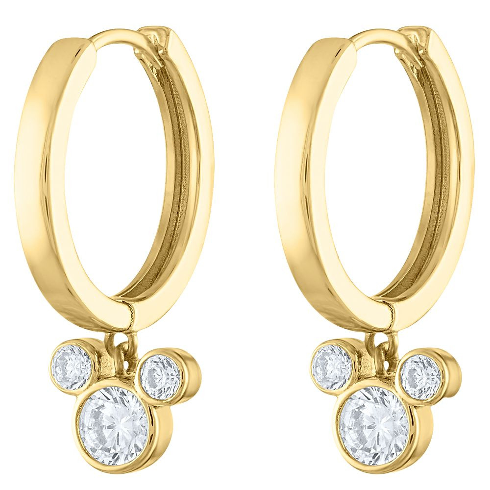 Mickey Mouse Hoop Earrings | shopDisney | Disney Store
