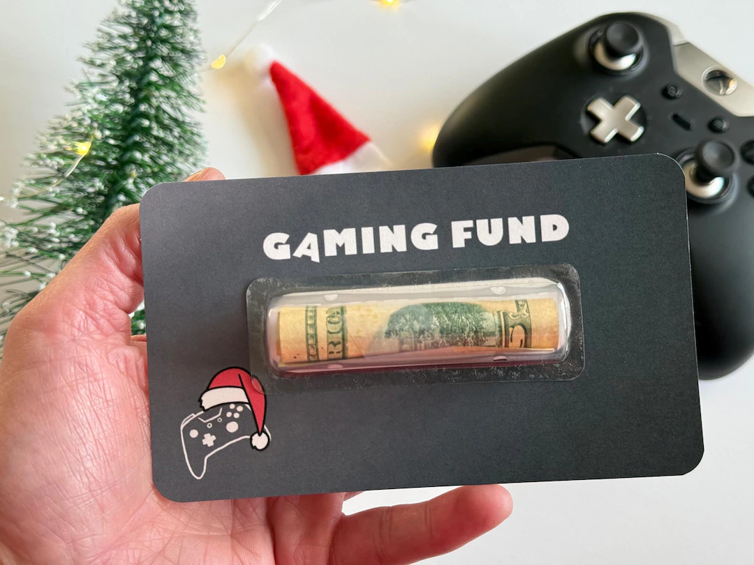 Gaming Fund Money Card Gift | Teens Gifts Boys Cash Holder Dome for Gamer| Birthday Present for G... | Etsy (US)