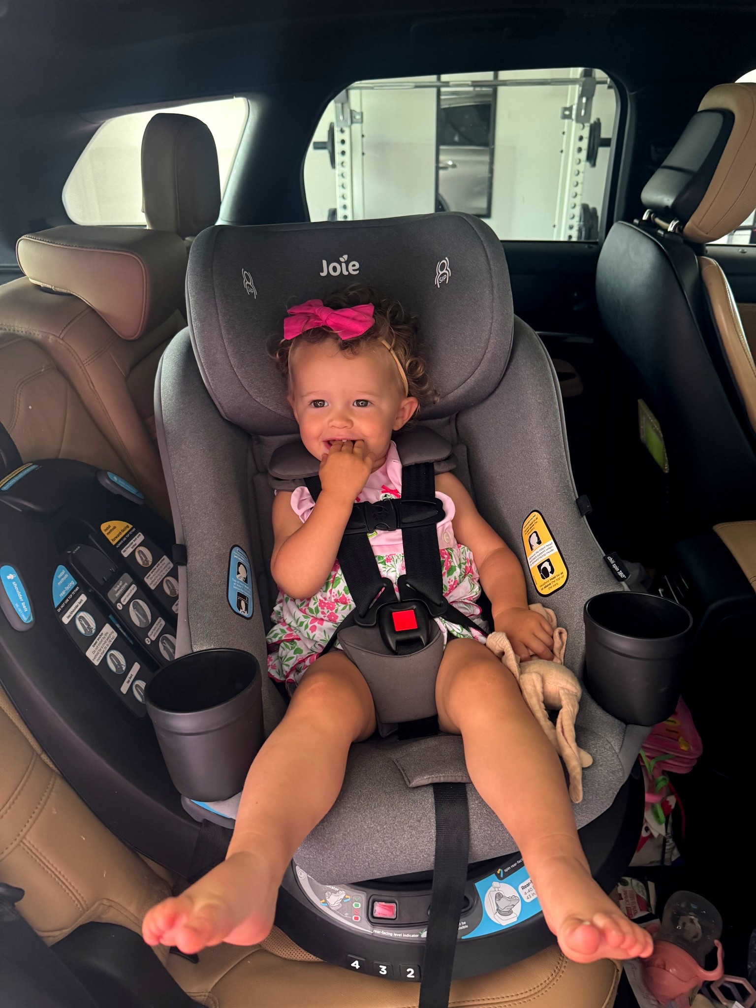 We switched to a big girl car seat a few weeks ago and we have been loving this rotating one from Joie. Good price point and superrrr easy to install as well  

#LTKBaby #LTKKids #LTKTravel