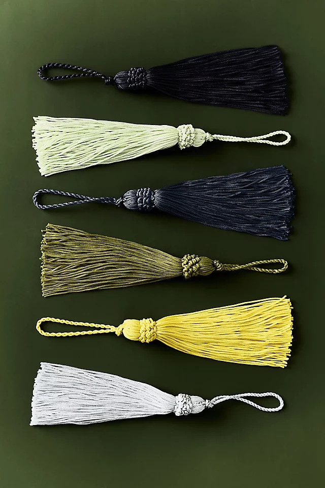 Hanging Tassel Ornaments, Set of 6 | Anthropologie (US)