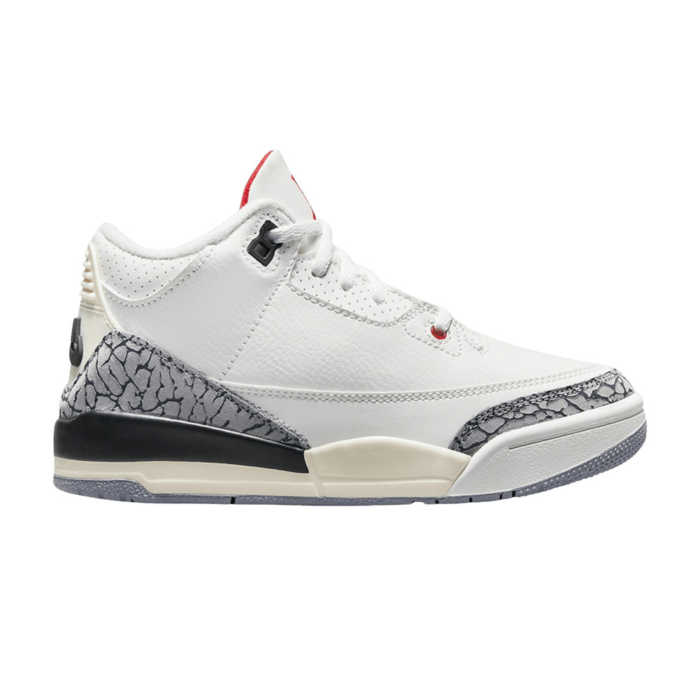 Air Jordan 3 Retro PS 'White Cement Reimagined' Sneakers | GOAT