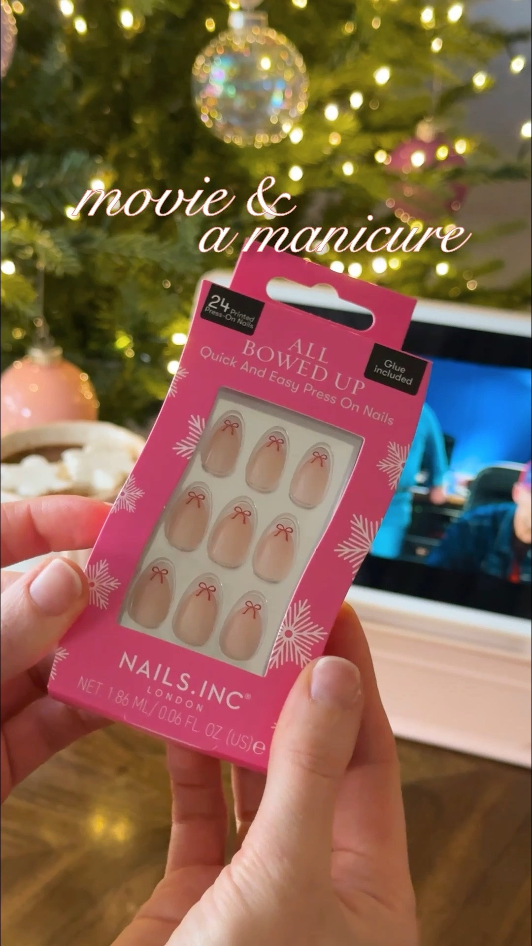 some festive holiday nail inspo 💅 love a moment of self care during this busy season! 

#LTKmomlife #LTKdayinmylife #LTKHoliday