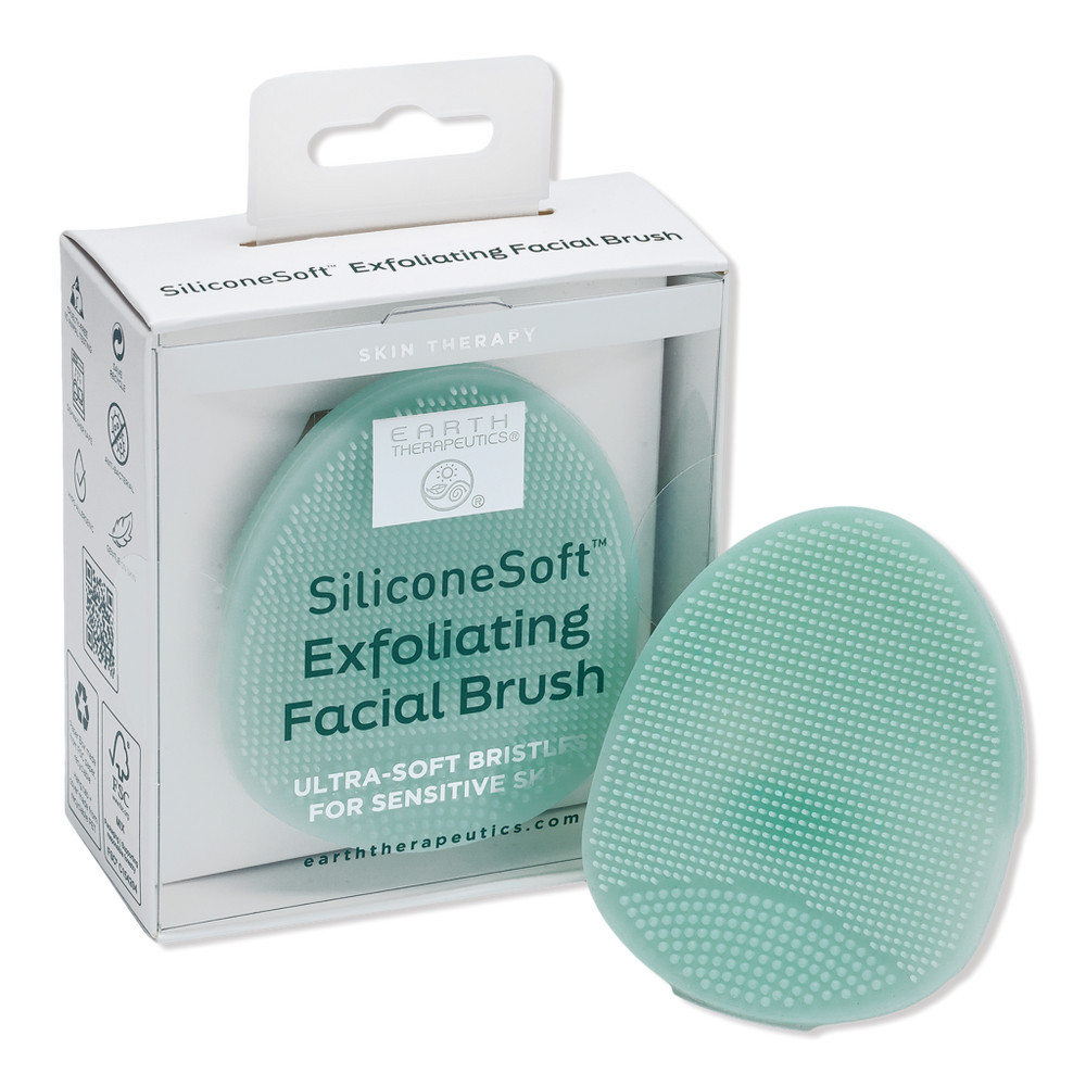 Earth Therapeutics SiliconSoft Exfoliating Facial Brush | Ulta