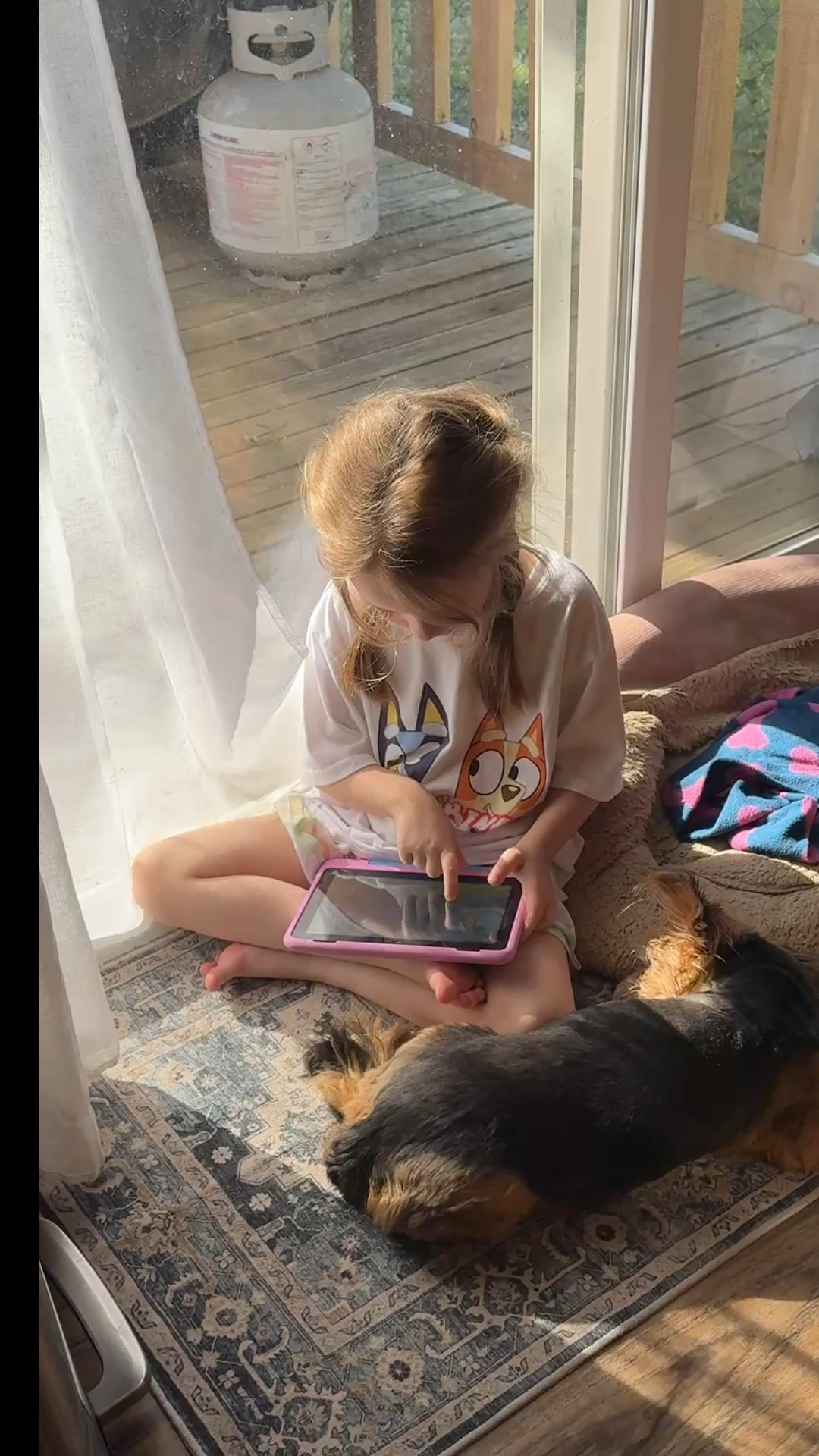 A little tablet time, sunshine, and quality moments with our pup—he really is the best companion. These rugs have become everyone’s favorite lounging spot around here. They’re super soft, pet- and kid-approved, and my favorite part? They come in so many colors and patterns, so it’s easy to get creative with each space. Linking our exact one + a few others we have and love!


#LTKSaleAlert #LTKFindsUnder50 #LTKHome