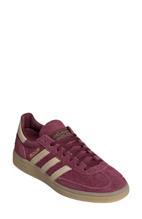 adidas Handball Spezial Sneaker in Maroon/vanilla/gold at Nordstrom, Size 5.5 | Nordstrom