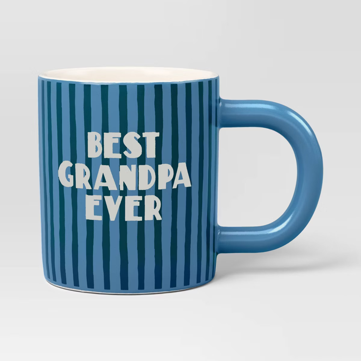 16oz Stoneware Best Grandpa Ever Mug Blue - Room Essentials™ | Target