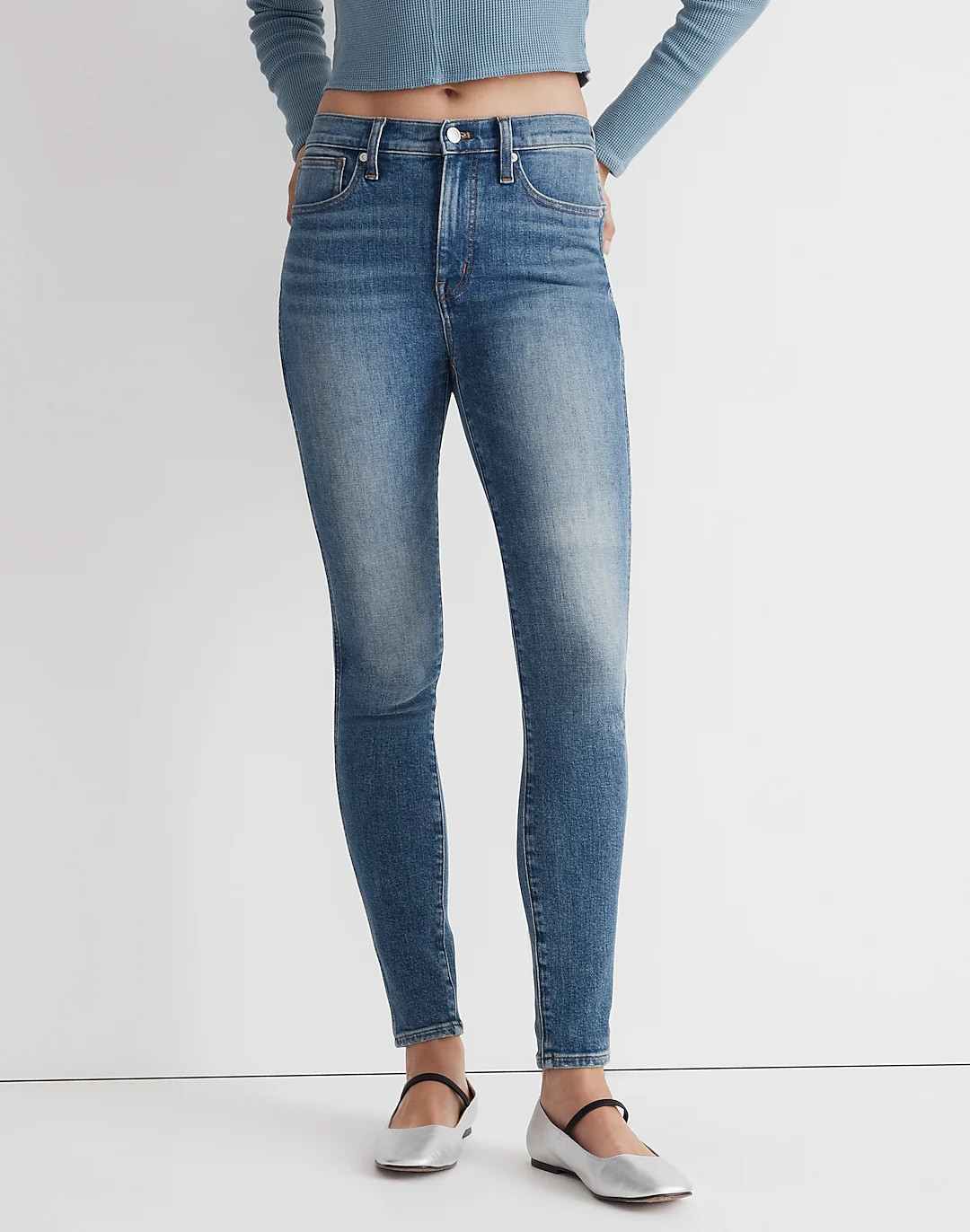 10" High-Rise Skinny Jeans in Cayer Wash | Madewell