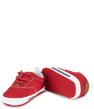 Baby Deer Kids' Canvas Lace-Up Crib Shoe Sneakers (Infant) | Dillard's | Dillard's