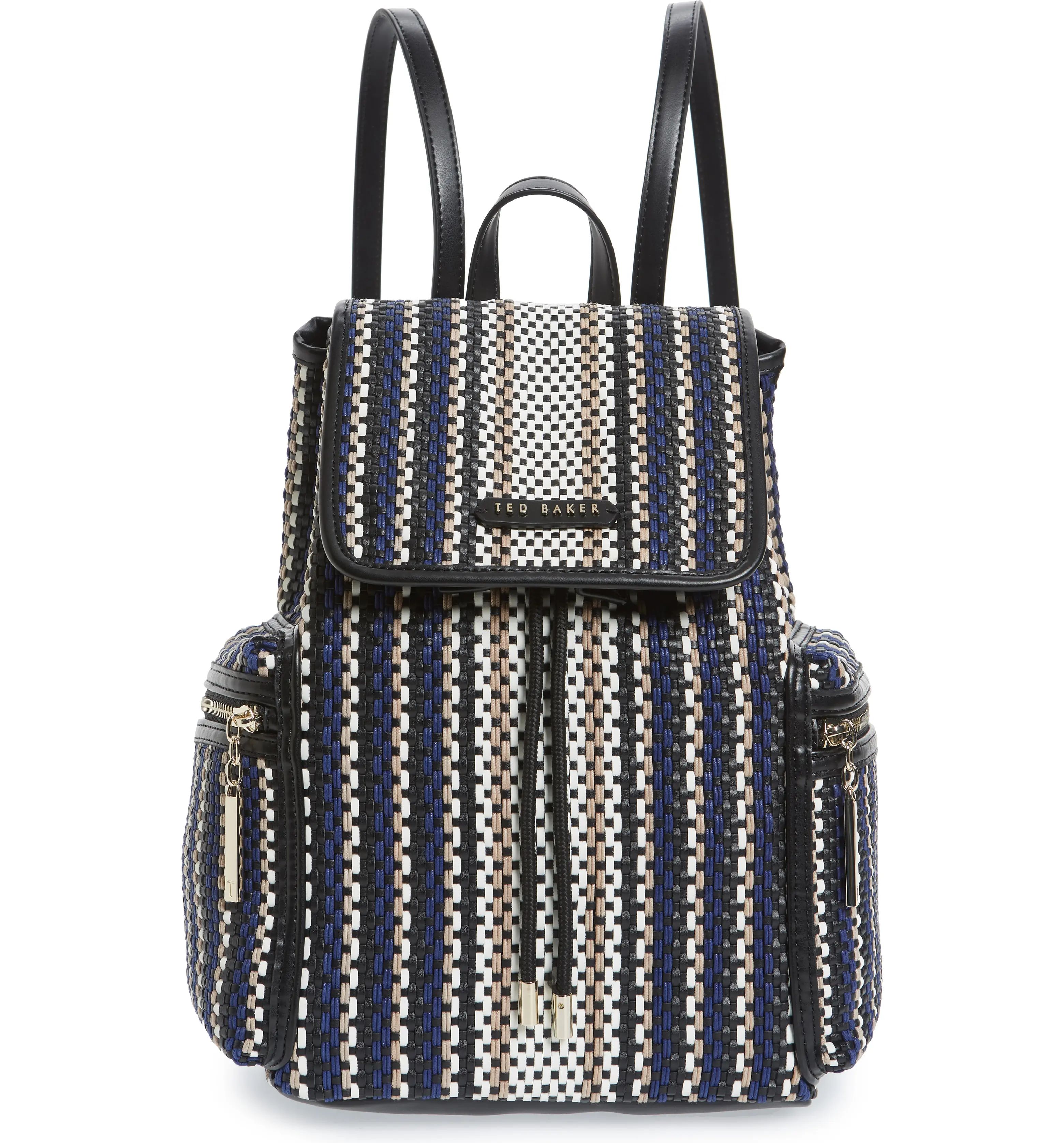 Alizza Woven Drawstring Backpack | Nordstrom