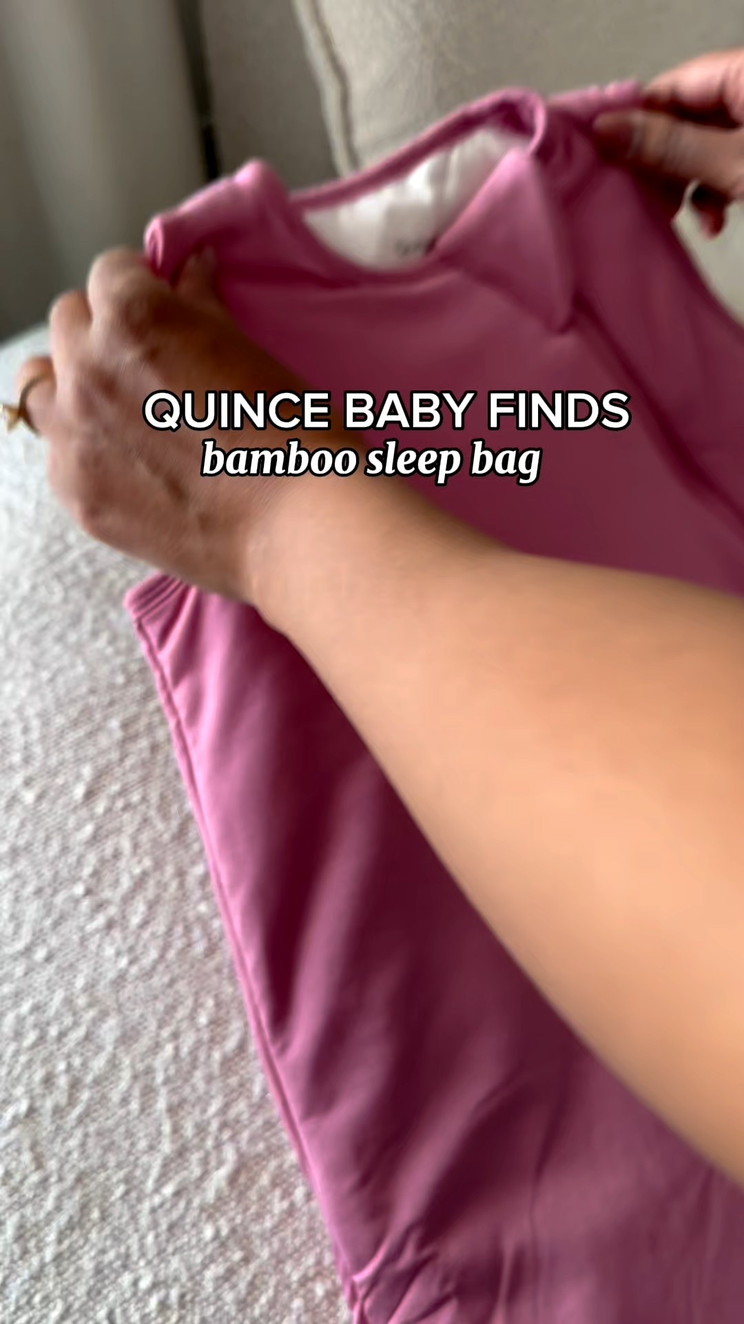 #quincepartner @onequince baby finds from quince!! We’re loving this sleep bag! The quality is so good🙌🏽 + how cute are these pjs?🥹💗 say “LOVE” and I’ll send you the deets or you can find on my @shopLTK 

#babyfinds #momlife 


#LTKmomlife #LTKdayinmylife #LTKBaby