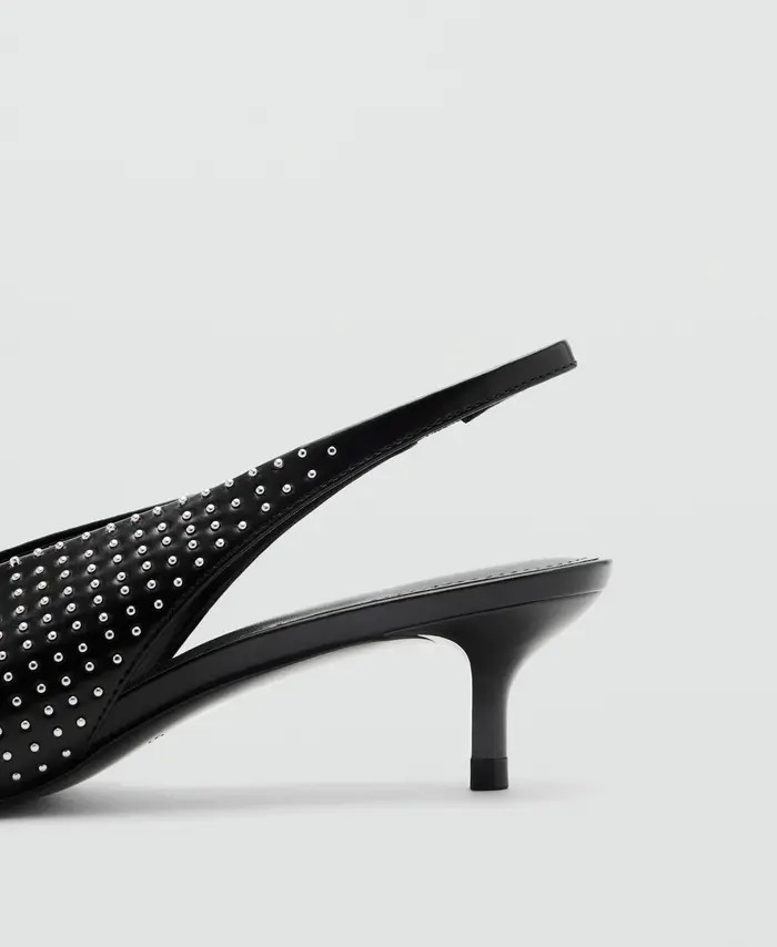 Studded Pointed Toe Slingback Pump (Women) | Nordstrom