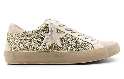 Shu Shop Women's Paula Gold Glitter 6.5 B(M) US | Amazon (US)
