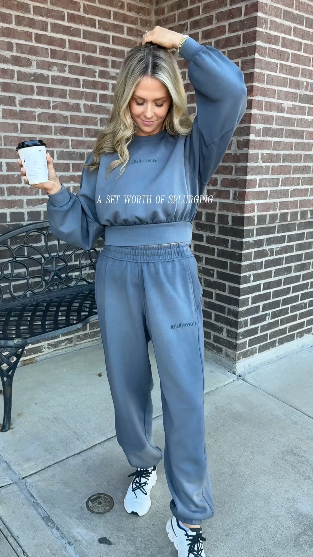 A set worthy of splurging! 🖤 size 8 in top, 6 in bottom! 

#LTKActive #LTKootd