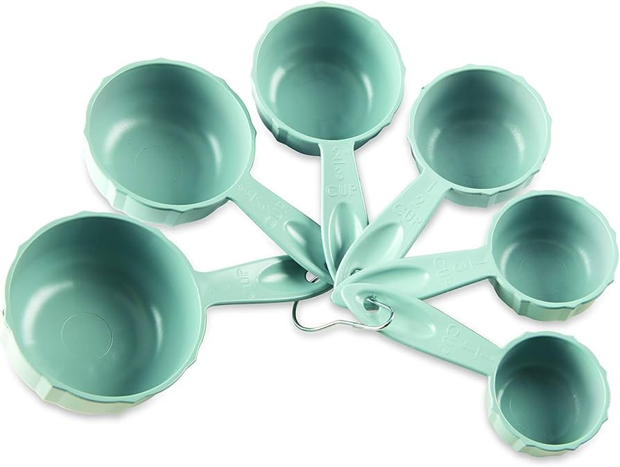 Nordic Ware Cups Bundt Measuring, Set of 6, Sea Glass | Amazon (US)