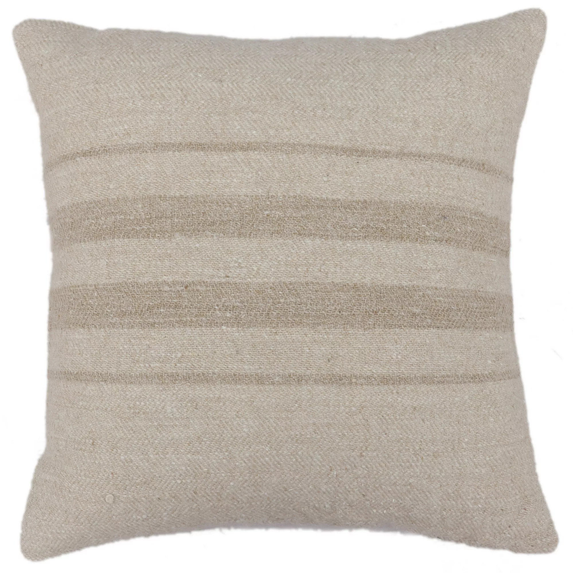 Miryana Woven Neutral Center Stripe 20" x 20" Throw Pillow | Kohl's