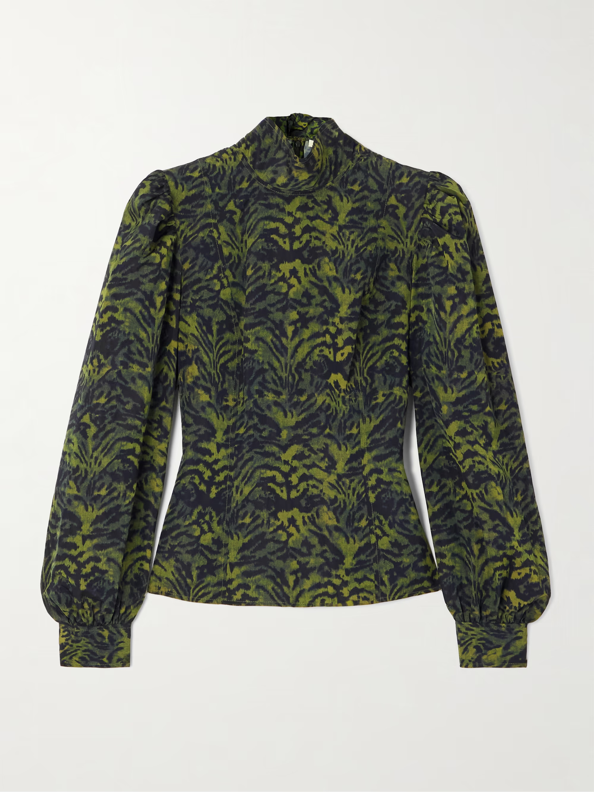 Giorgia printed poplin blouse | NET-A-PORTER (US)