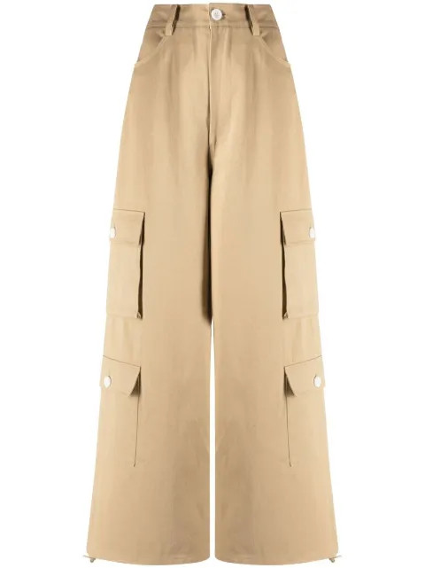 Hailey cotton cargo trousers | Farfetch Global