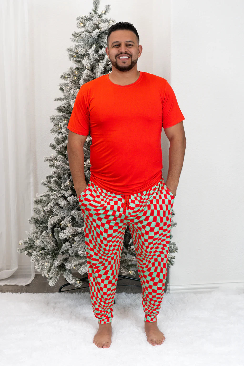 HOLLY JOLLY MEN'S DREAM JOGGER SET | Dream Big Little Co.