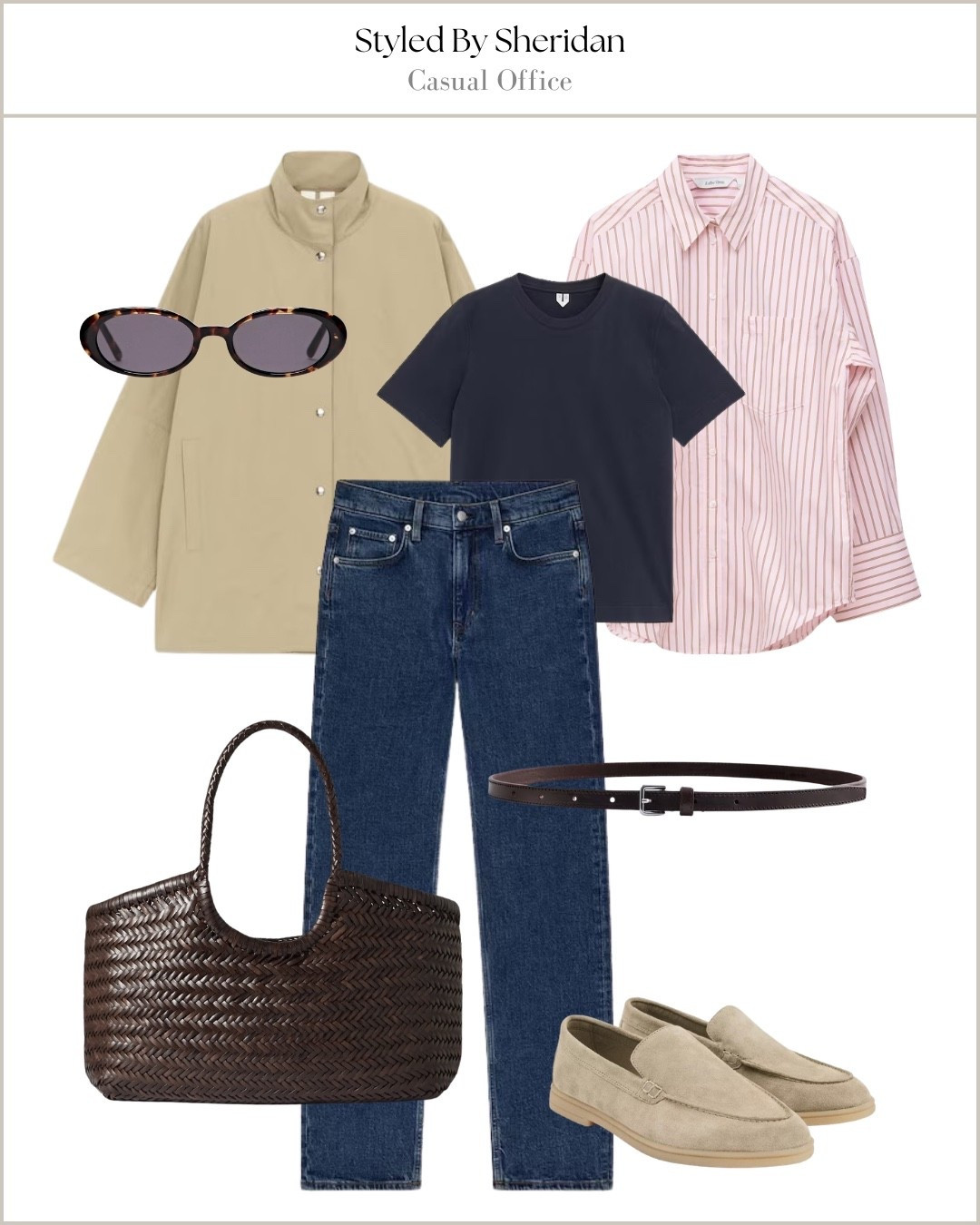 Spring outfit for a casual office/workwear

#LTKstyletip #LTKspring #LTKworkwear