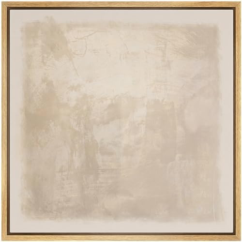 SIGNWIN Framed Canvas Print Wall Art Minimalist Beige Abstract Neutral Tone Illustration Modern A... | Amazon (US)