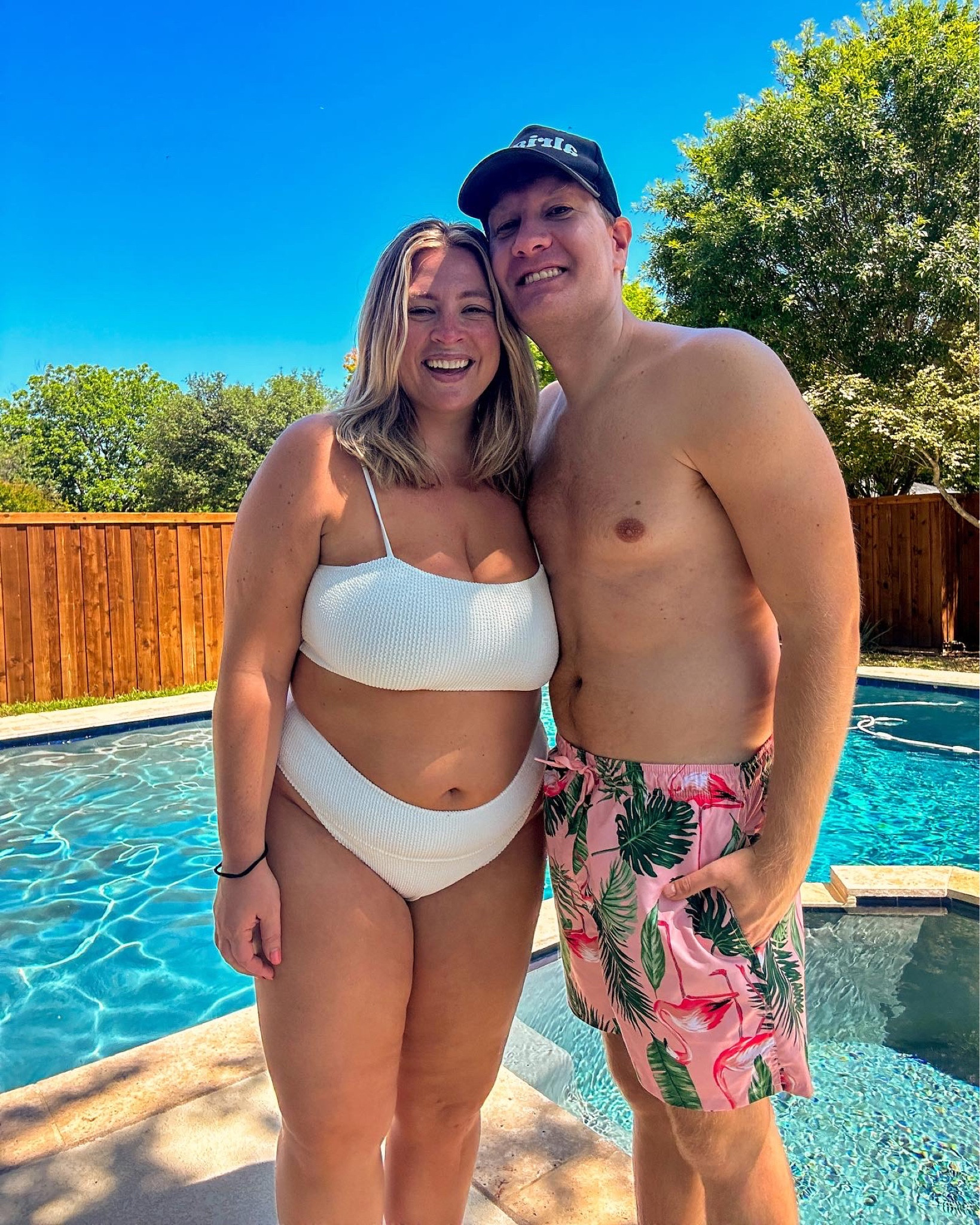 Old navy swim trunks are a hit! Love the different patterns and length options. Also linking my white bikini. #swimtrunks #ltkmens #swim #summer 

#LTKmens #LTKunder50 #LTKswim