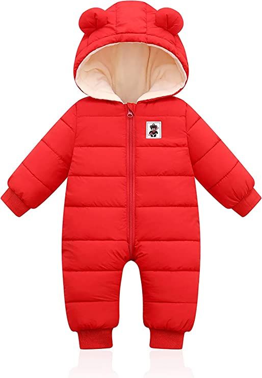 XMWEALTHY Baby Clothes Newborn Boy Girl Snowsuit Winter Coats Infant Jumpsuit Bodysuits Registry ... | Amazon (US)