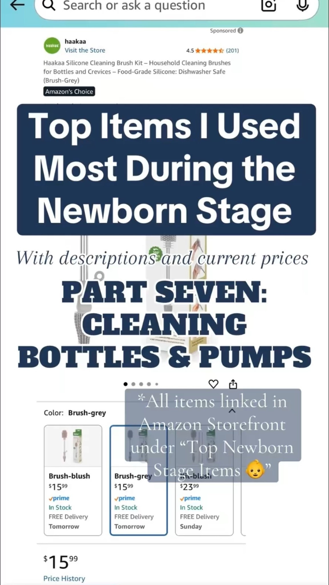 Top Newborn Essentials: Cleaning Bottles & Pumps

#LTKFamily #LTKBaby #LTKBump