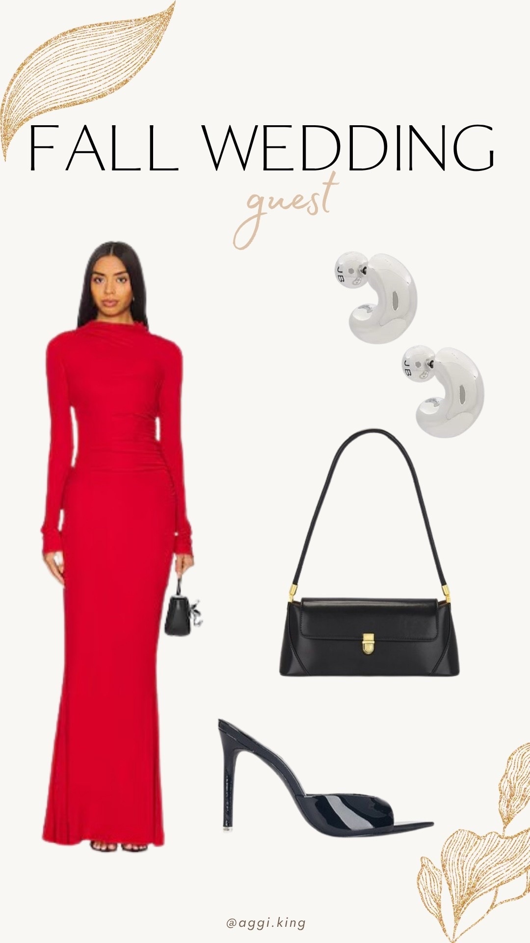 #wedding #fall #red #dress #guest 

#LTKParties #LTKWedding #LTKStyleTip