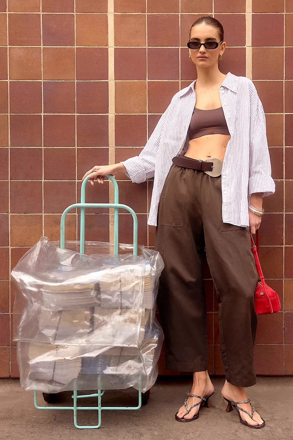 Suede Barrel Bag | Anthropologie (UK)