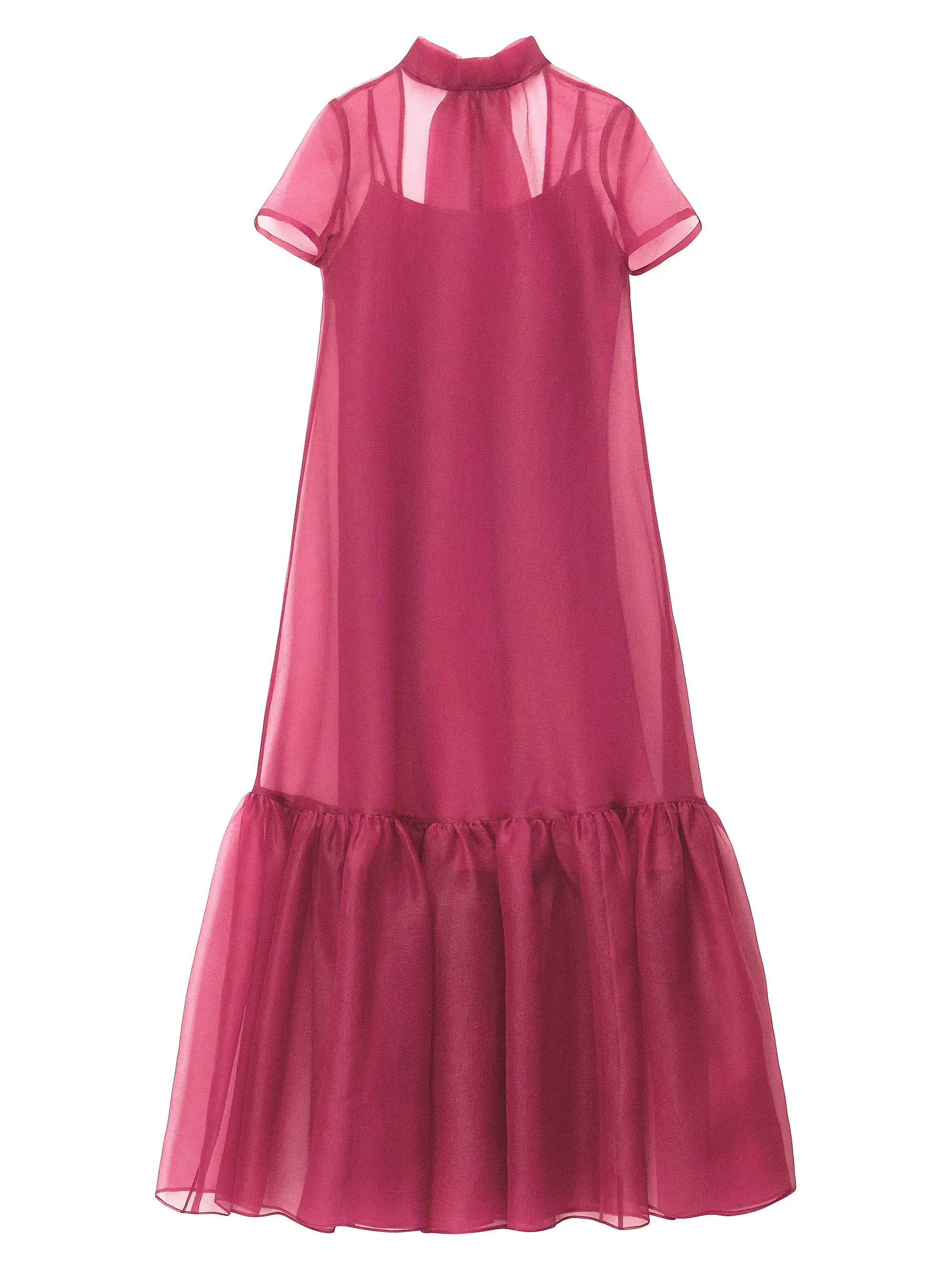 Calluna High-Neck Organza Gown | Saks Fifth Avenue