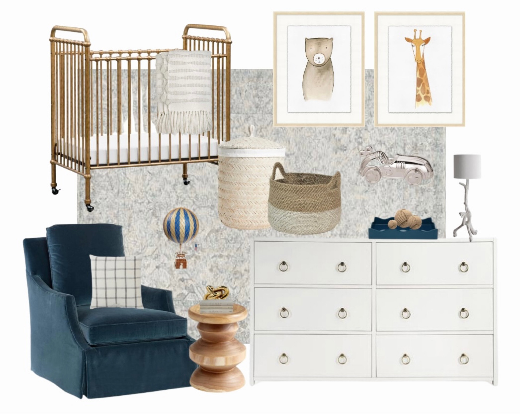 Nursery 💙💭 

Nursery Design Moodboard 🌟

#LTKbaby #LTKkids #LTKhome