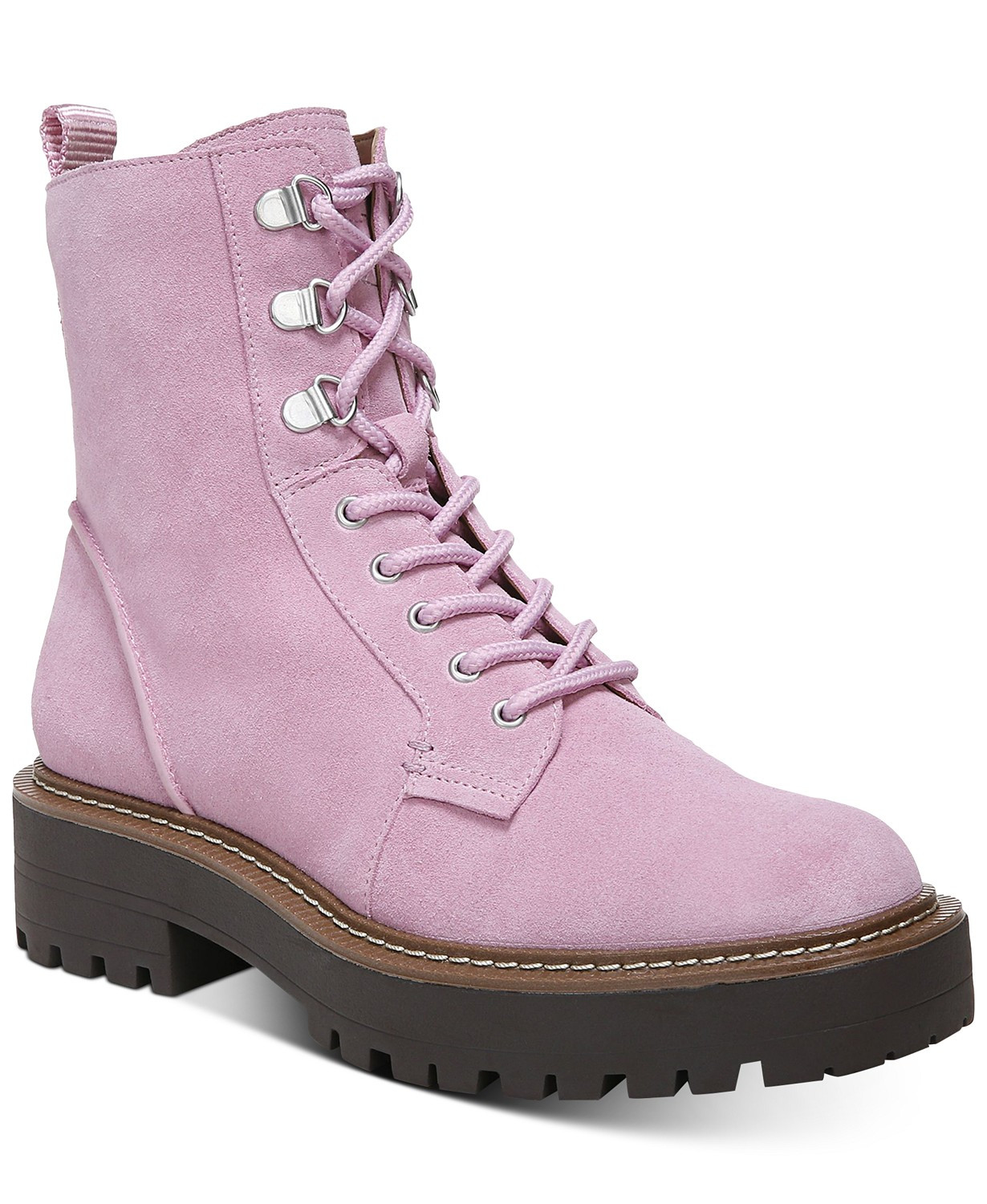 Sam Edelman Women's Lue Lace-Up Combat Booties & Reviews - Boots - Shoes - Macy's | Macys (US)