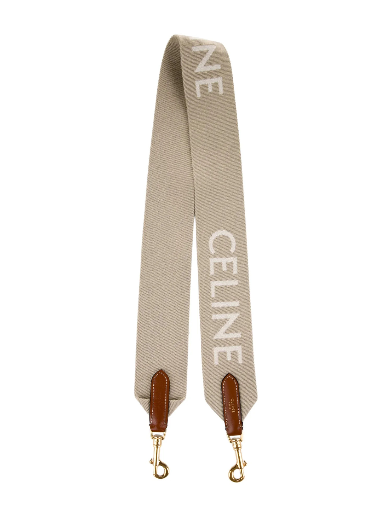 Canvas Logo Bag Strap | The RealReal