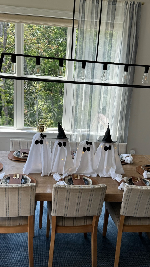 The cutest little ghosts to add to your Halloween decor! They are perfect as a table scape, mantle decoration or anywhere. Get them before they are gone! 

#LTKSeasonal #LTKHome