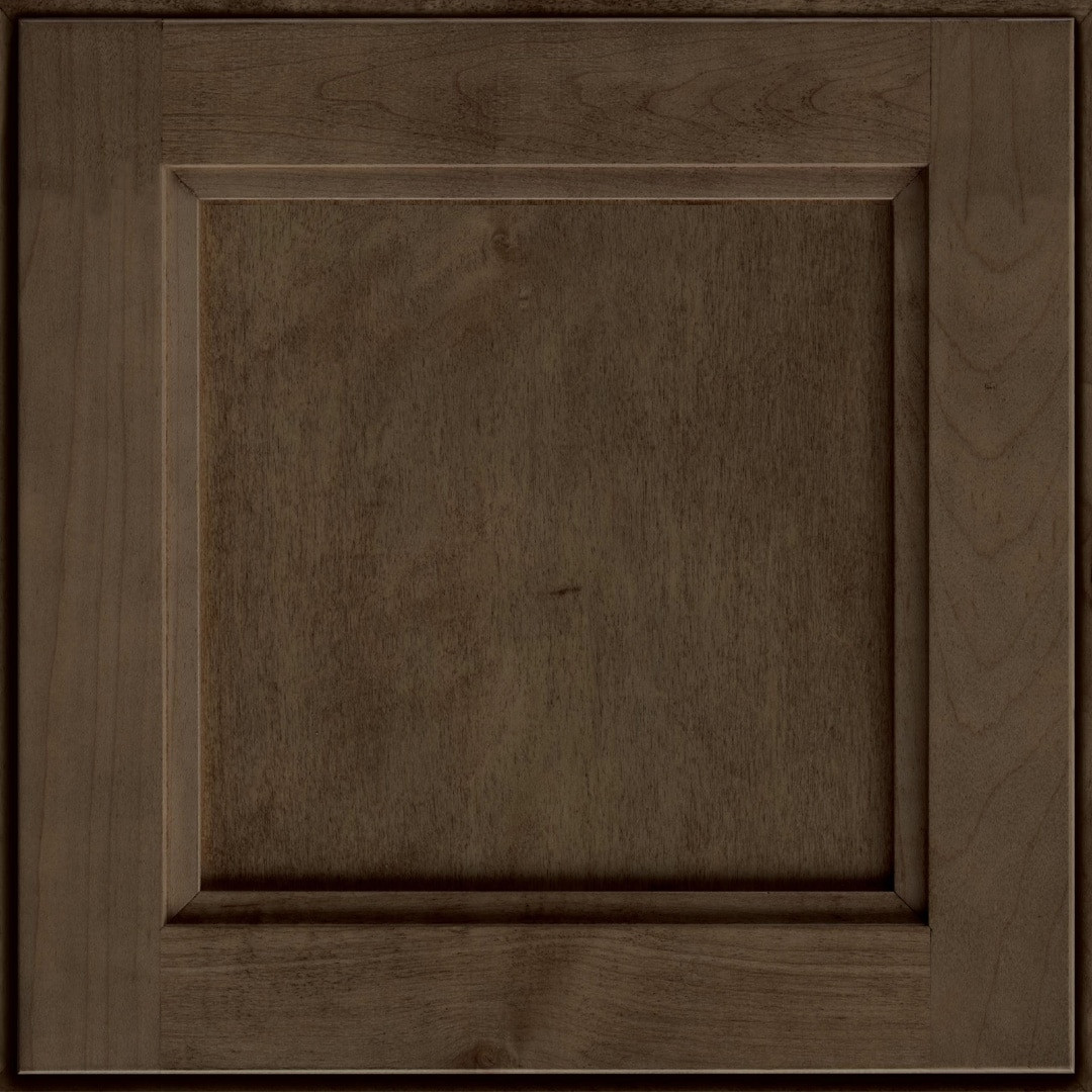 KraftMaid Tavis 14.625-in W x 14.625-in H Molasses Stained Maple Kitchen Cabinet Sample (Door Sam... | Lowe's