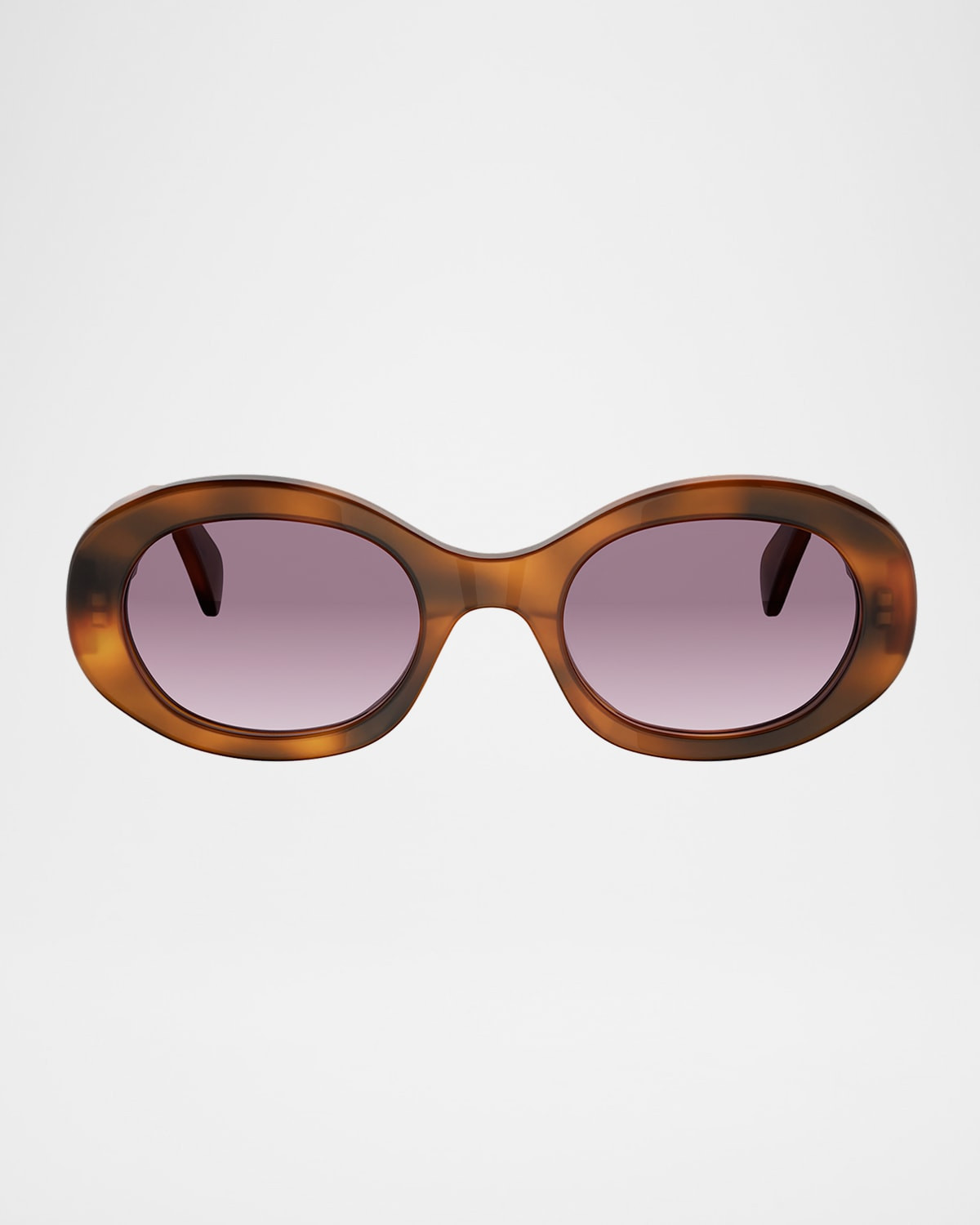 Triomphe 52mm Oval Sunglasses | Neiman Marcus