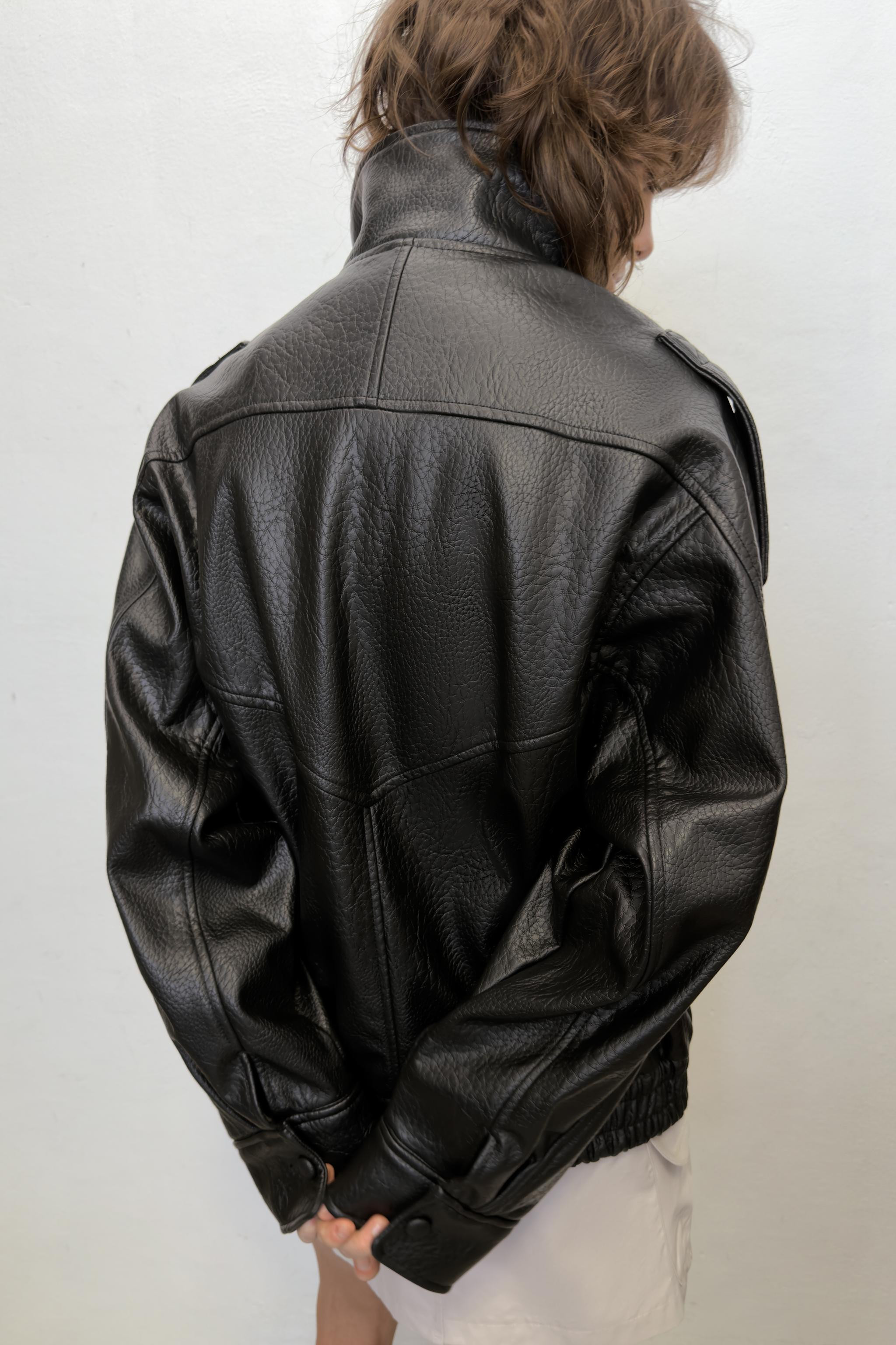 FAUX LEATHER JACKET | Zara US